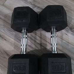 Rubber Dumbbell 