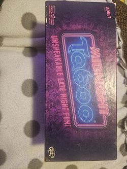 Taboo Midnight Game