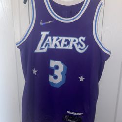 Anthony Davis #3 LA Lakers Jersey Size Large