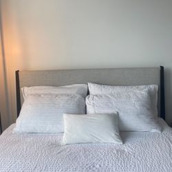 Upholstered Queen Bed Frame (by All Modern) $80 (Original price $700)