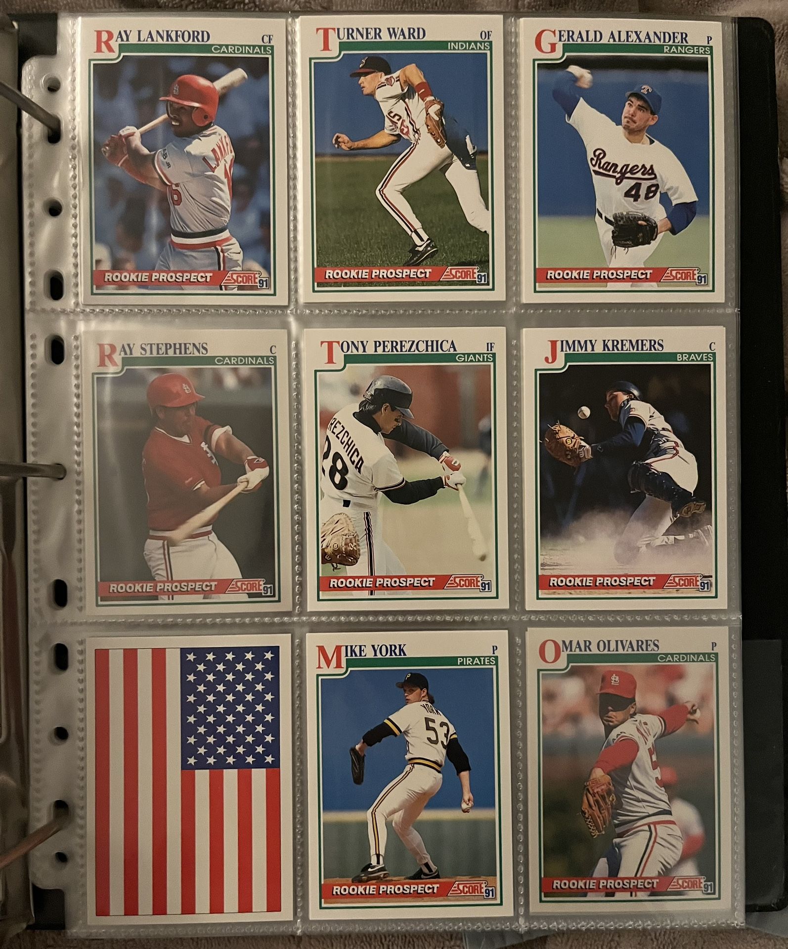 Score 1991 (series 2) Baseball Cards