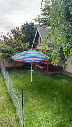 Beach umbrella