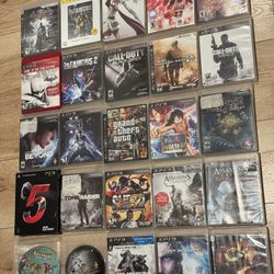 PS3 Game Lot - COD, Batman, GTA, inFamous - 25 games. $160 OBO