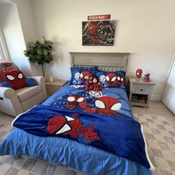 Spiderman Bedroom Set (all Items)