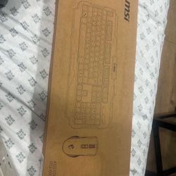 Brand new MSI, keyboard, and mouse