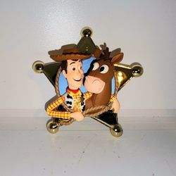 Vintage 1999 Disney Pixar Toy Story 2 Woody's Roundup hallmark ornament