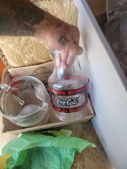 Massive Coca-Cola glasses collection.