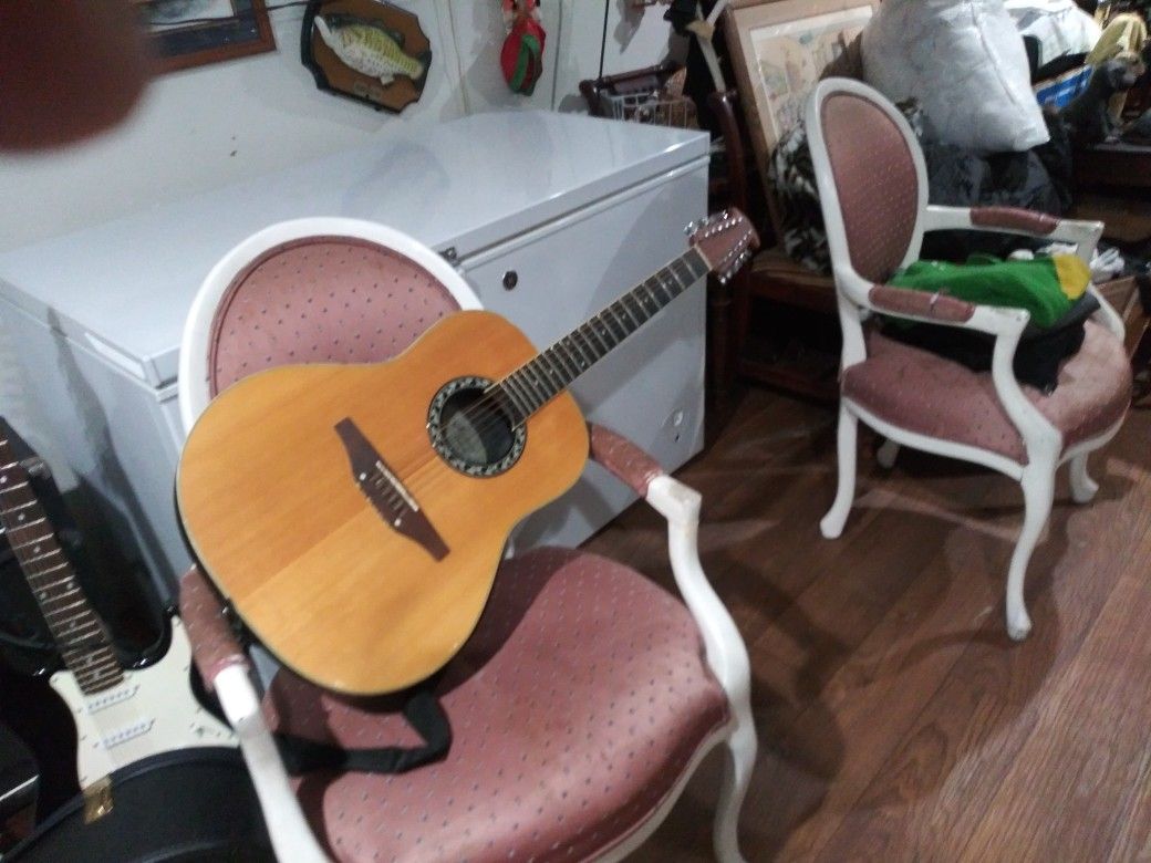 Ovation. Electric. Guitar. 12. String. Good Like. New