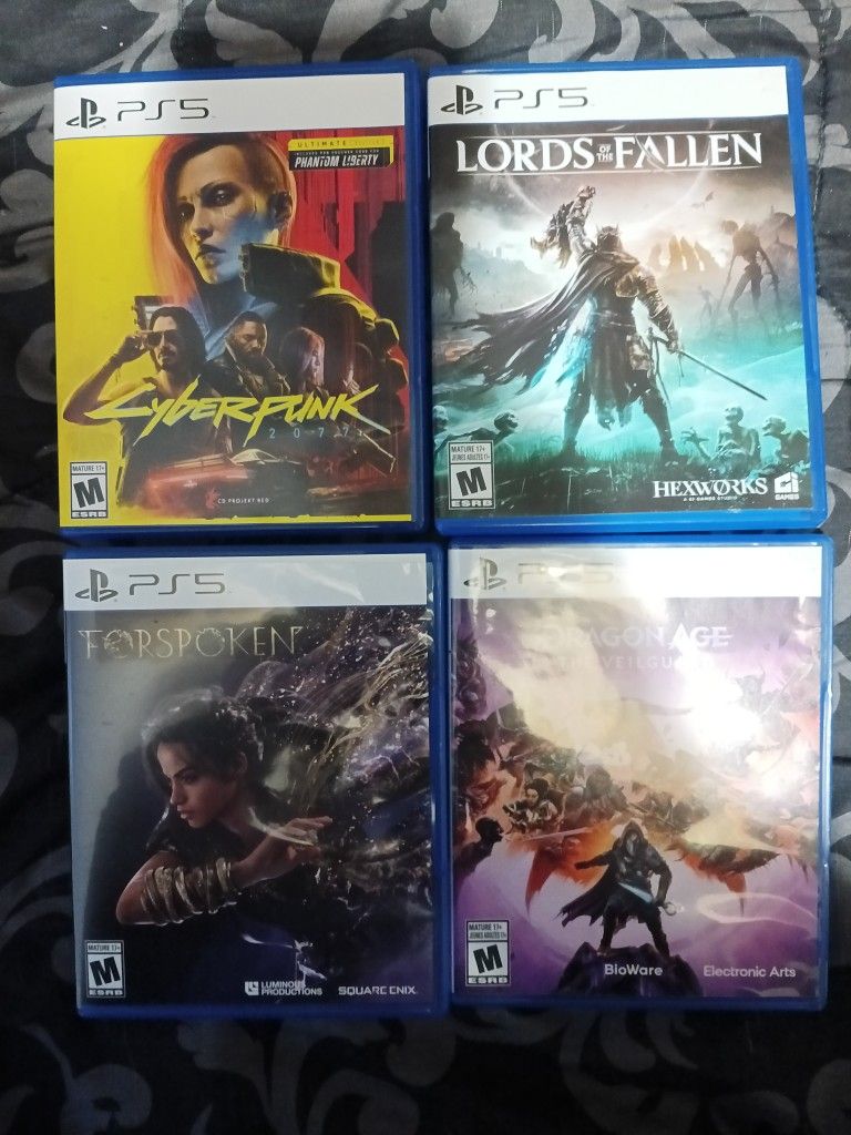 PS5 Games For Sale Or Trade $110
