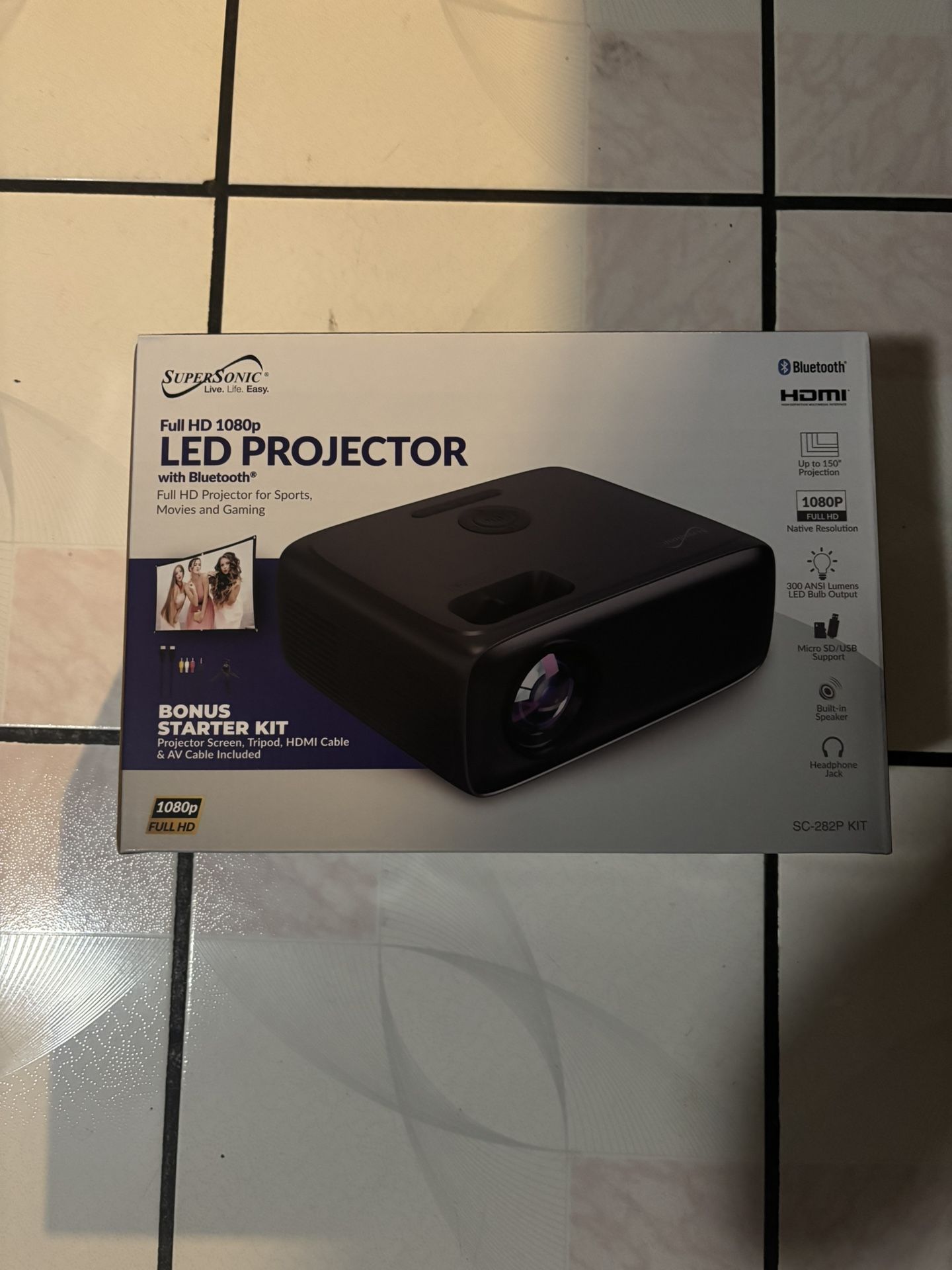 Super Sonic Led Projector