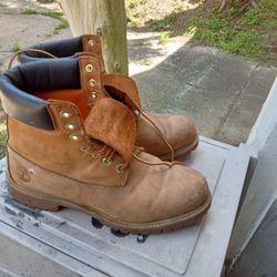Size 10 Used Timberland Boots