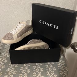 Coach Lowline Low Top Canvas & Leather 