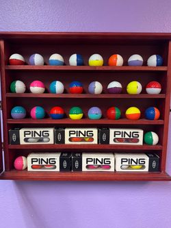 84 Ping golf balls