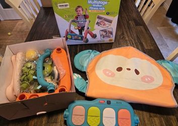 Brand new 2 in 1 baby gym with walker