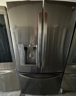 Gently Used LG French Door Refrigerator Stainless