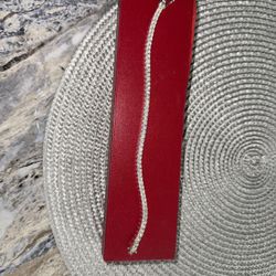 Sterling Silver Tennis Bracelet 