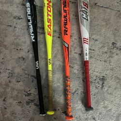 Baseball Bat And Accessories  