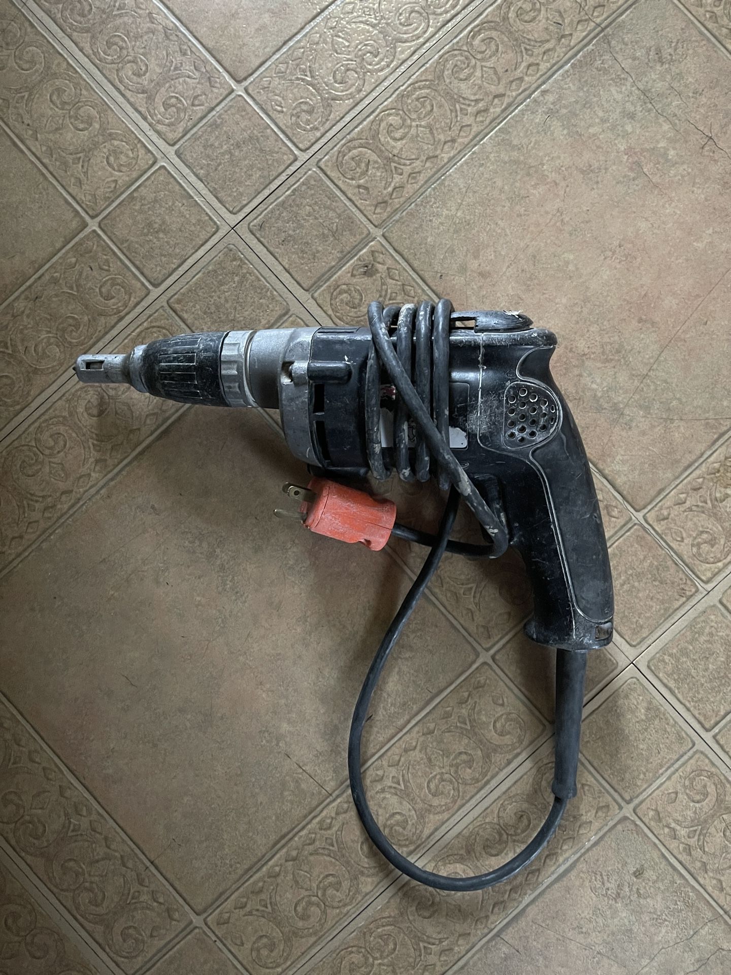 Drywall Screwgun Grabber Used Working