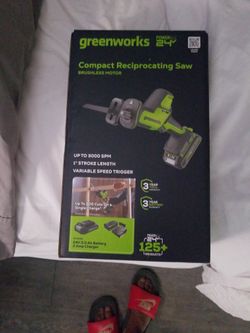 Greenworks Compact Reciprocating Saw