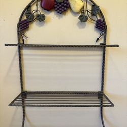 Decorative Rack w/fruits Designed 