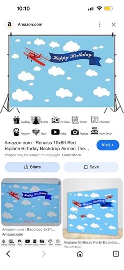 Airplane Birthday