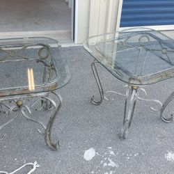 Glass End Tables