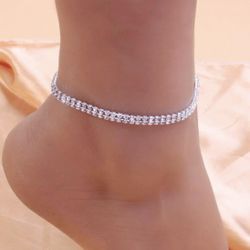 Rhinestone Anklet