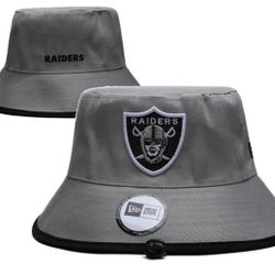 Raiders Silver Bucket Hat