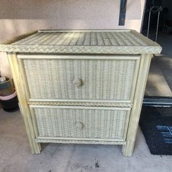 Wicker Cabinet