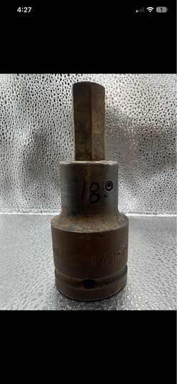Armstrong 21-719 5/8” Impact Hec Bit Socket 3/4” Drive USA Vintage Used