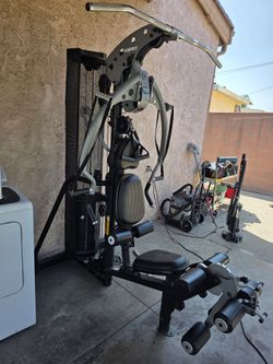 INSPIRE M3 Fitness Total Body Workout Multi Home Gym Weight Machine With Exercise Leg muscles Press