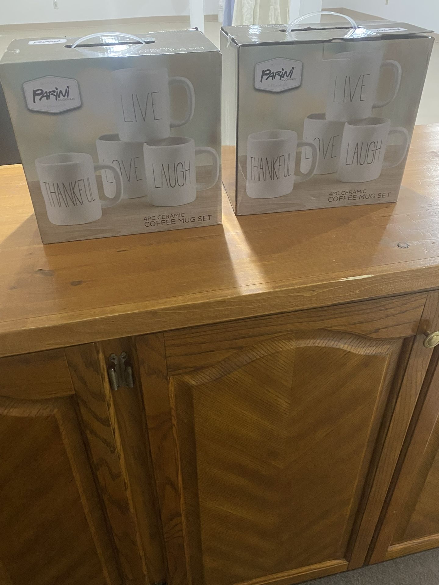 Two Boxes Of Mugs