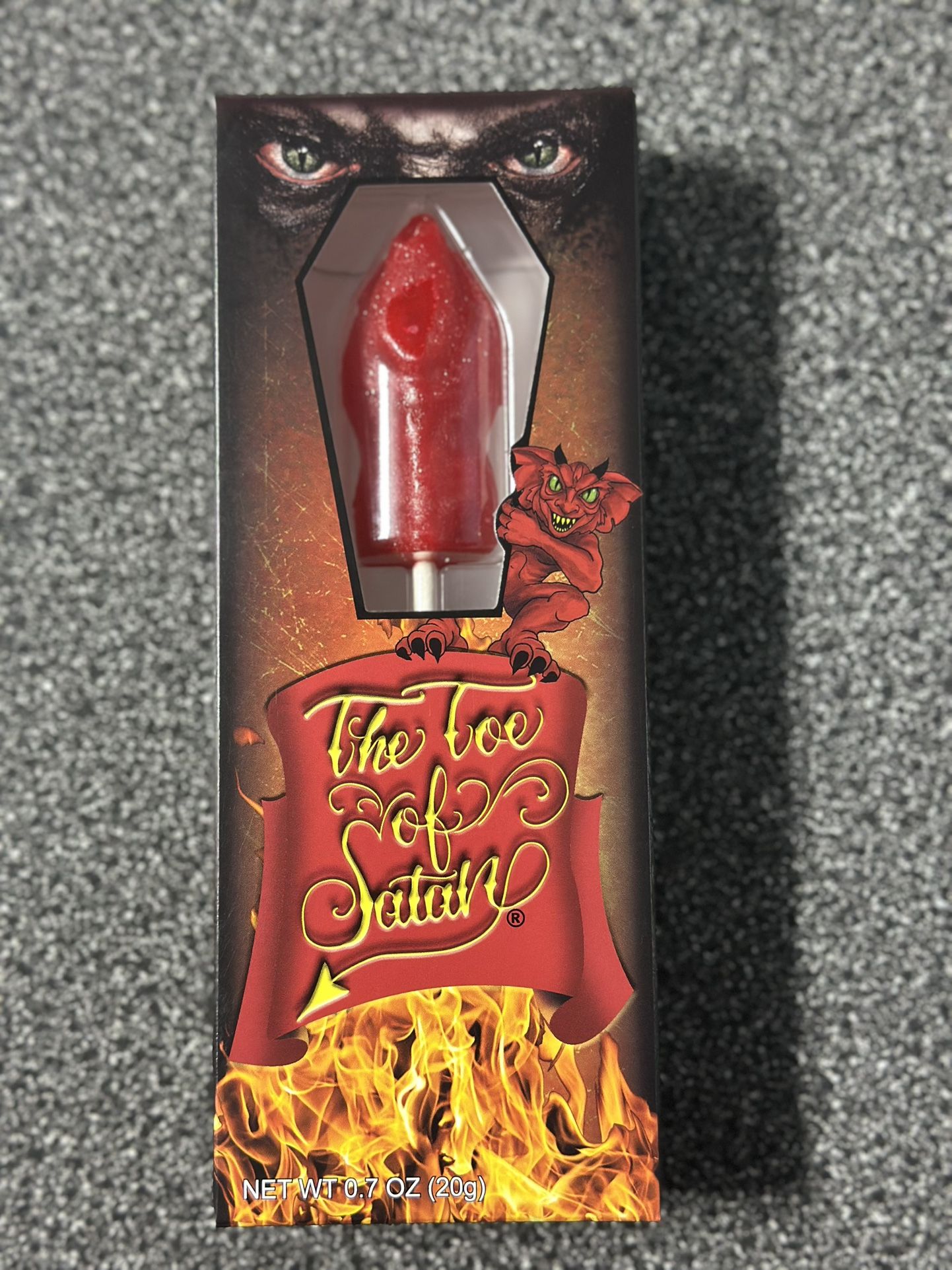 SATAN’S TOE LOLLIPOP (Caution !!)