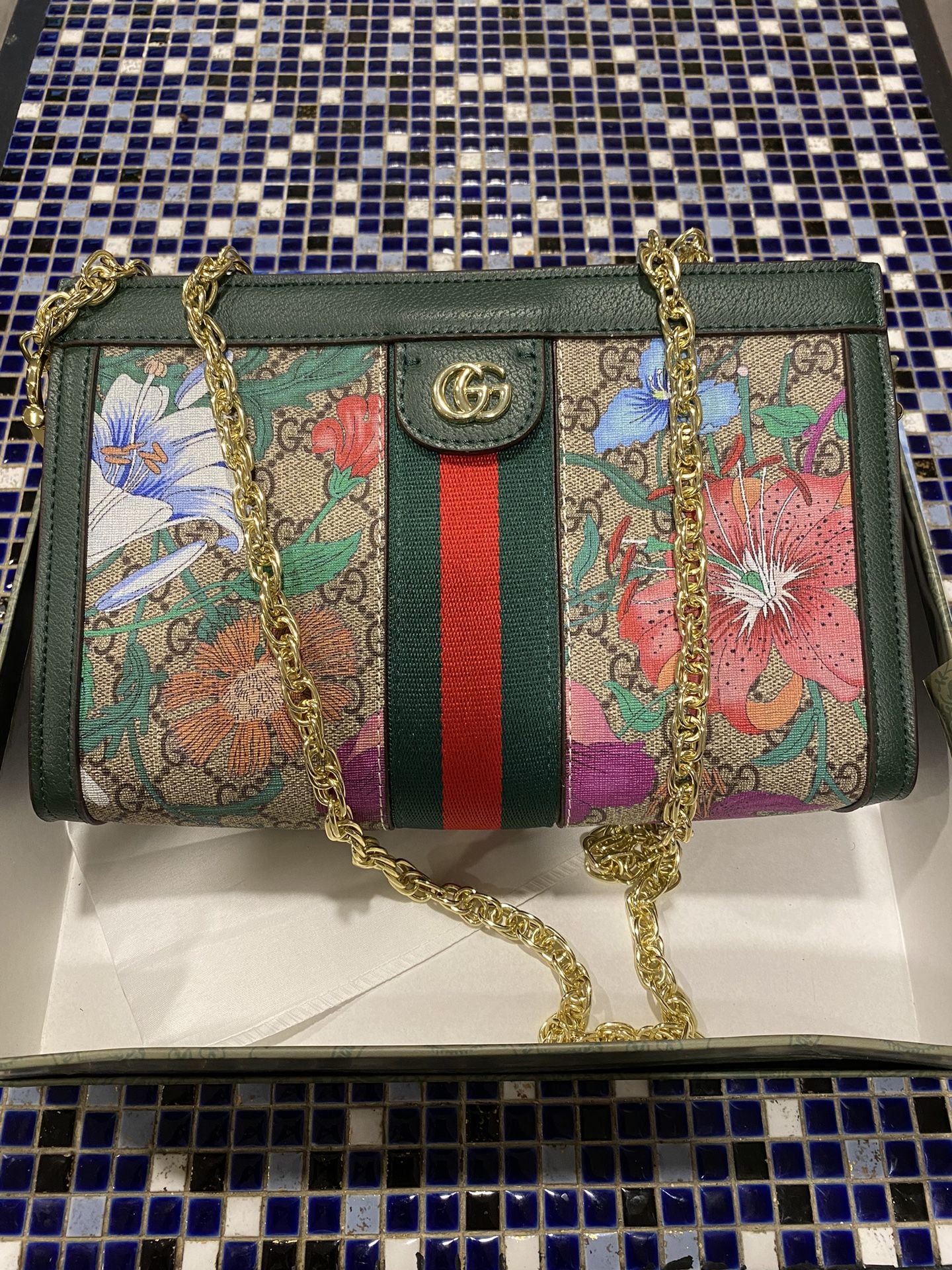 Gucci Floral Purse