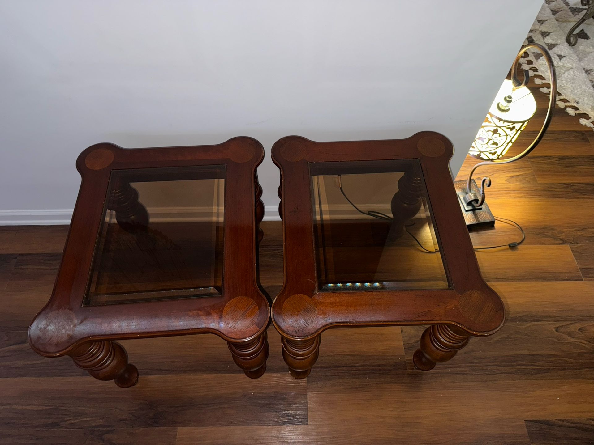 Twin End tables $50 For The Set🤎
