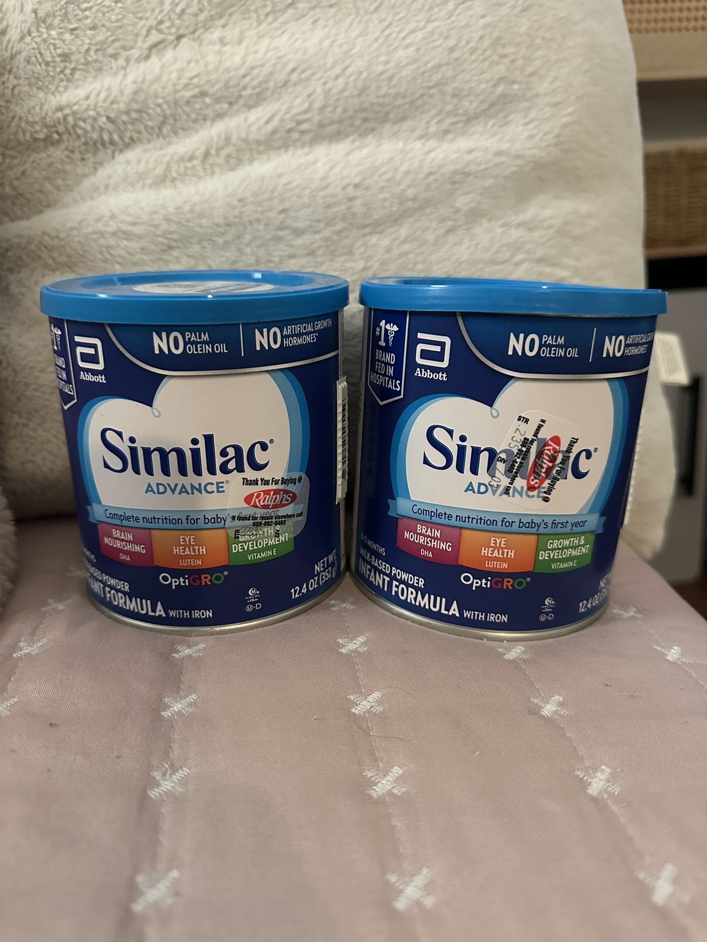 2 Similac Advance Brand New For Free