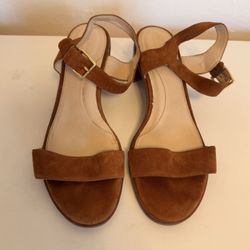 Cole Haan - Anette Suede Block Heel  sandal US 11