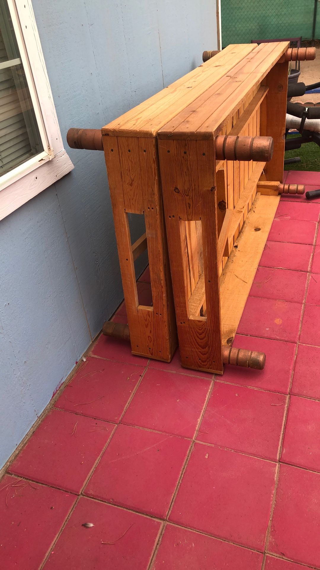Two Twins Sides Wood Frames