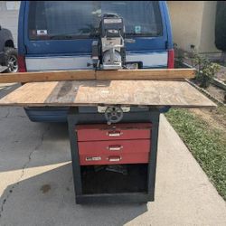 Table Saw And Drawers