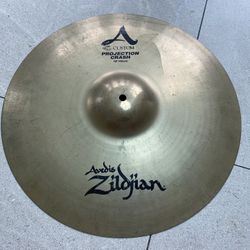 18” Zildjian A-Custom Projection Crash Cymbal **With Crack** 