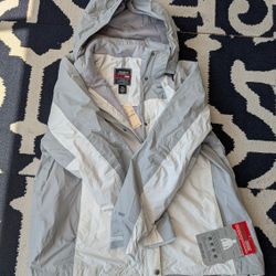XXL Women's Waterproof Mid weight Rain jacket - New With Tags