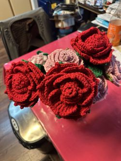 Crochet Roses  