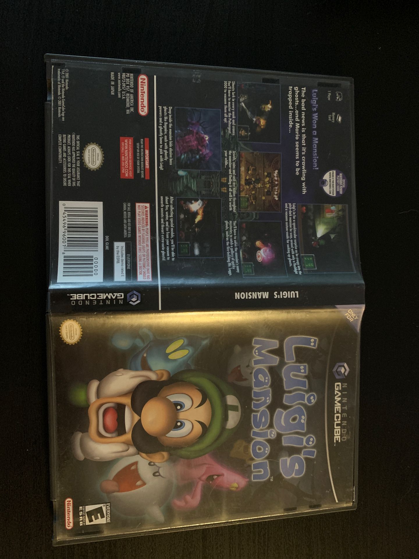 Luigis mansion GameCube