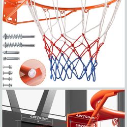 Basketball Rim 18 Inch And Wilson Basketball  NEW