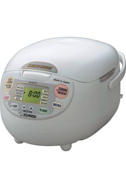 NEW Zojirushi NS-ZCC10 Neuro Fuzzy 5.5 Cup Rice Cooker Warmer Made in Japan