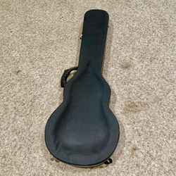 Black Leather Custom Electric Guitar Case LP Hard Case