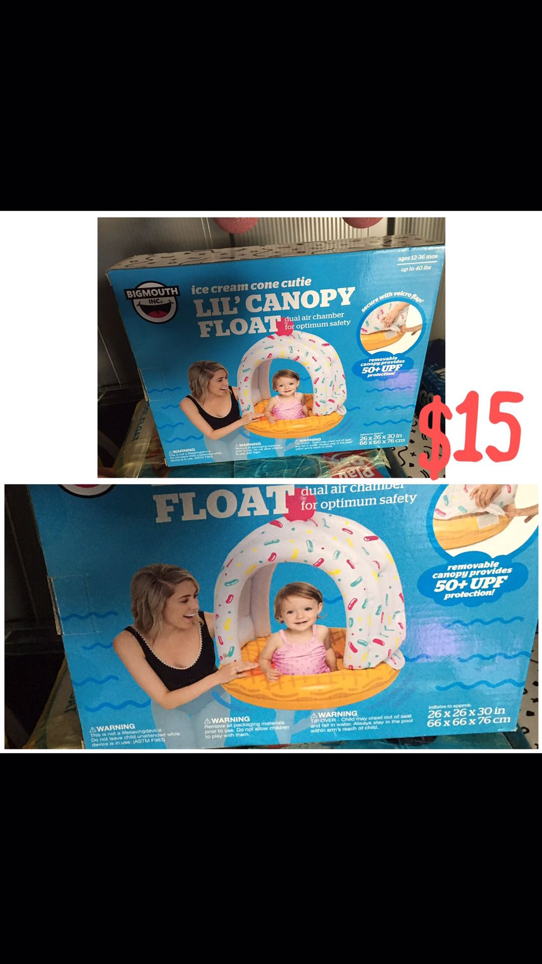 Ice Cream 🍦 Canopy Float New 