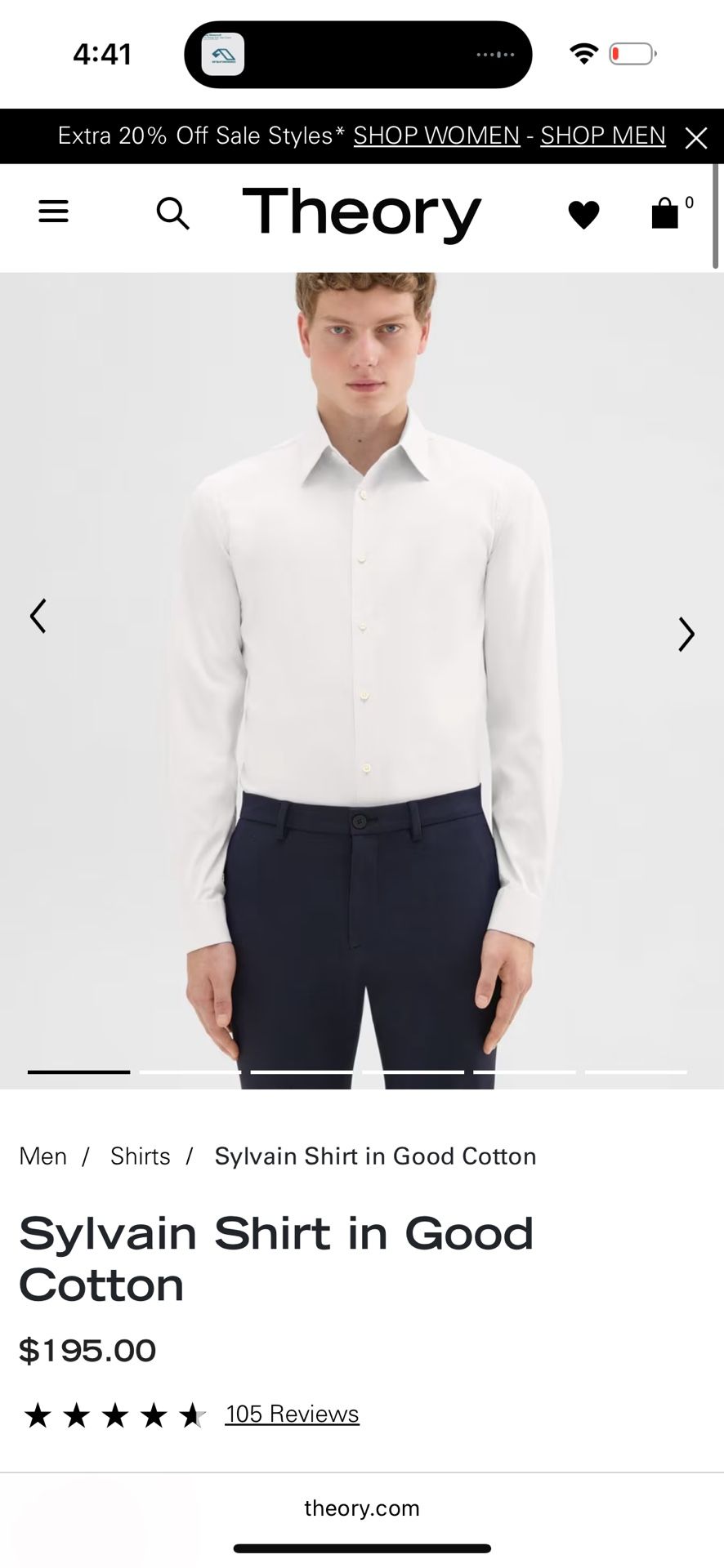 Theory Dress Shirt