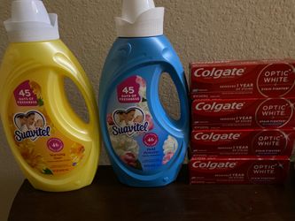 laundry and hygiene items
