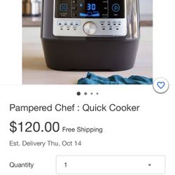 Stainless Steel Quick Cooker Brand New In Box 